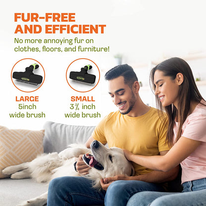 Self Cleaning Dog Brush for Shedding Slicker Brush Cat Long Haired Pet Brush Grooming Deshedding Supplies - Small Pets
