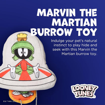 Warner Bros  Marvin the Martian Burrow Dog Toy